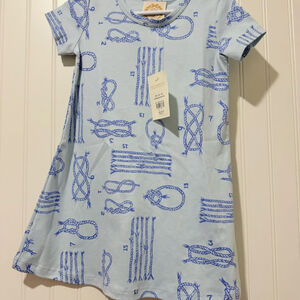 TBBC penny play dress nautical 4T